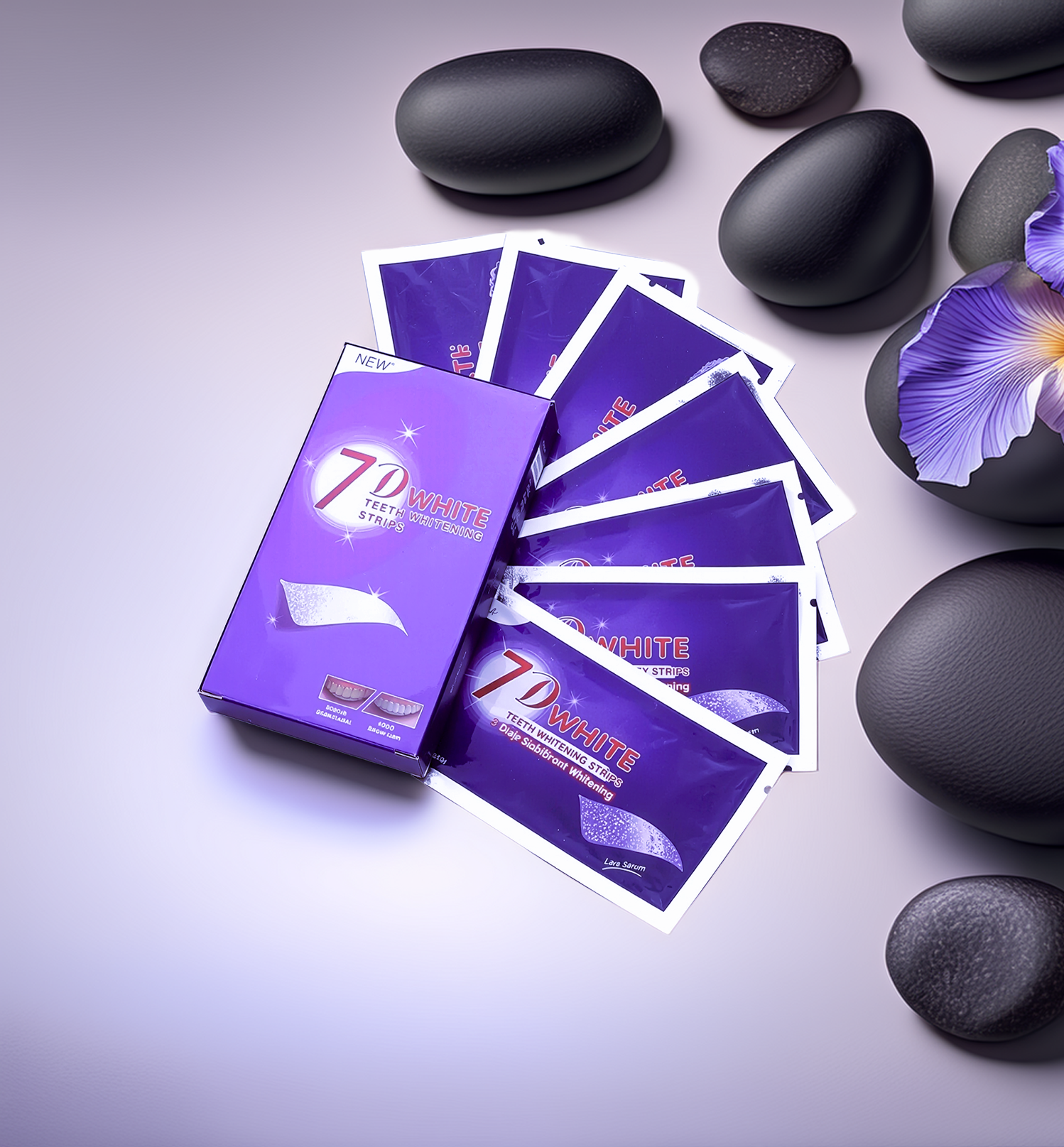 Pearlica 7D White – paski wybielające 14 szt. / 7 par