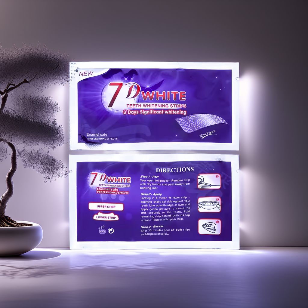 Pearlica 7D White – paski wybielające 14 szt. / 7 par