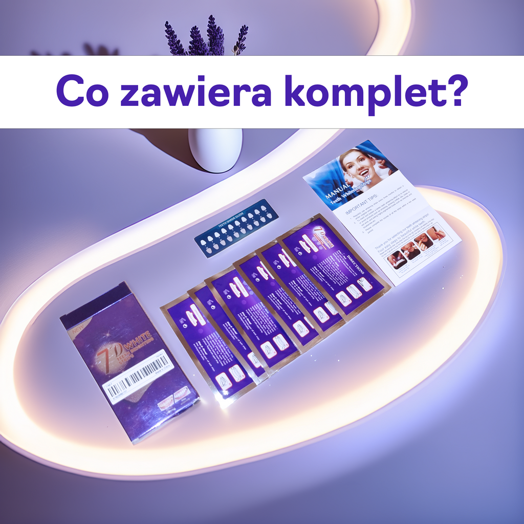 Pearlica 7D White – paski wybielające 14 szt. / 7 par