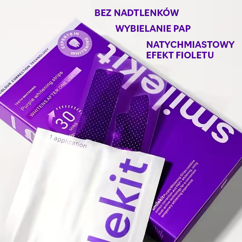 Pearlica Smilekit – paski wybielające